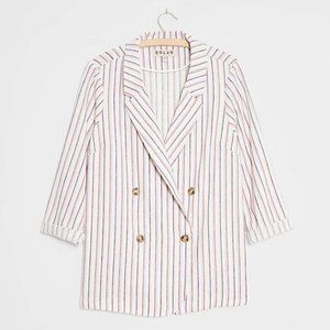 Anthropologie Double-Breasted Blazer Size L